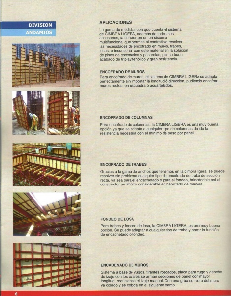 CIMBRA Y ENCOFRADOS